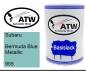 Preview: Subaru, Bermuda Blue Metallic, 955: 500ml Lackdose, von ATW Autoteile West.